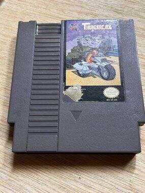 Thundercade Nintendo Nes 1989 Tested And Cleaned Works Slight Label Tear